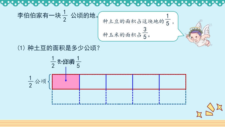 人教版2019学年小学数学六年级上册一_第2课时_《分数乘分数》教学课件_第2页