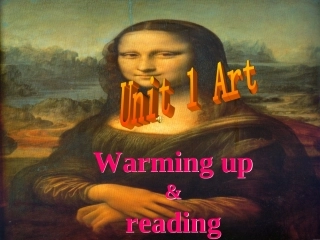 《Art》reading课件上午第一人