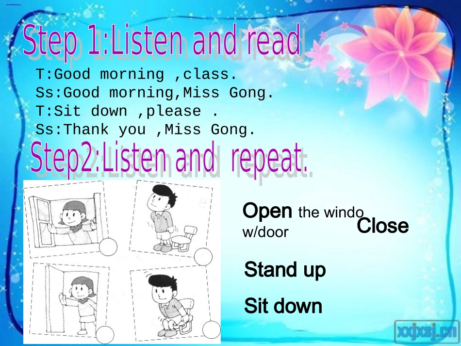 外研版英语七年级上册2012年秋-Starter-Module-2_第2页