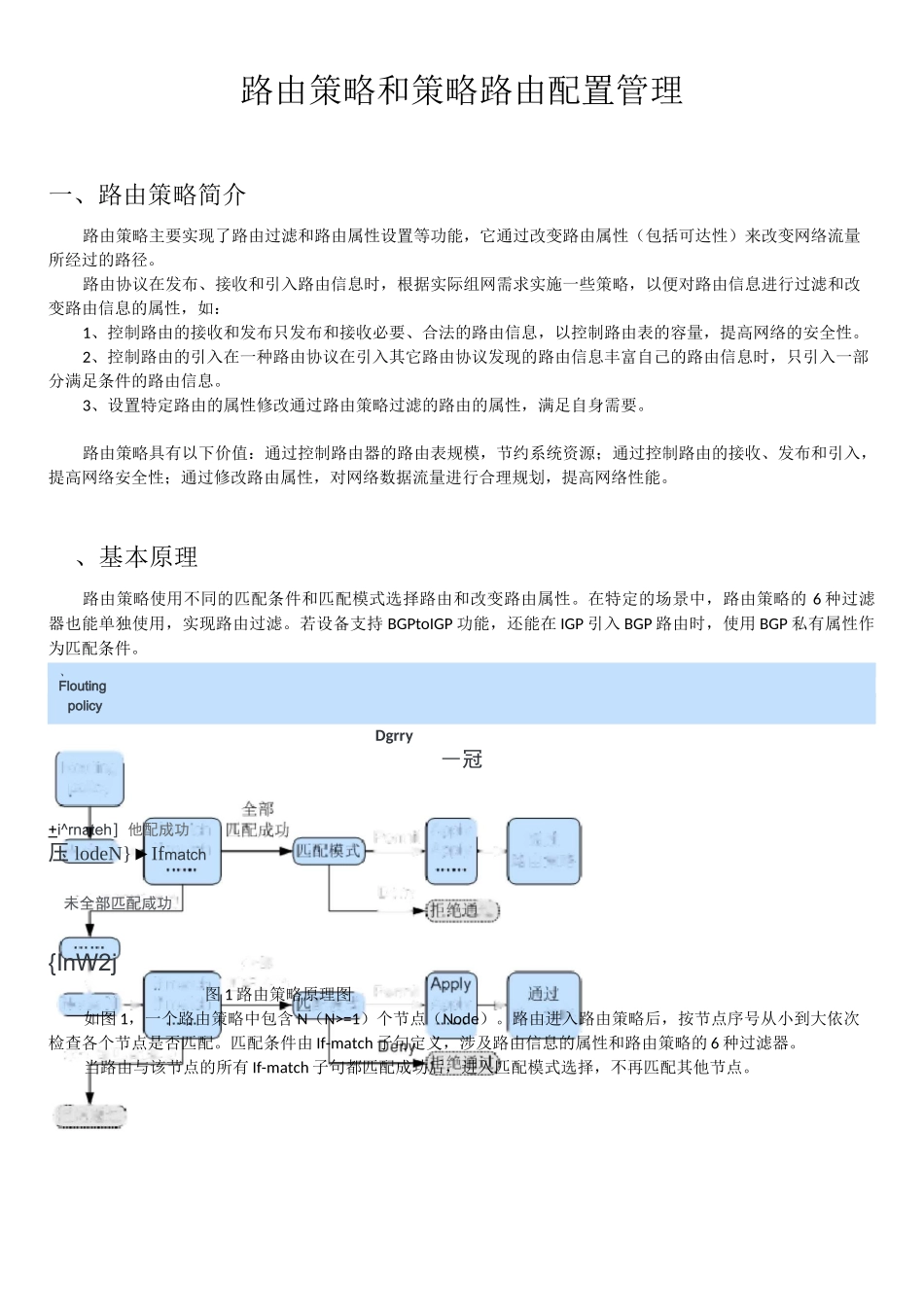 华为路由器路由策略和策略路由配置与管理_第1页