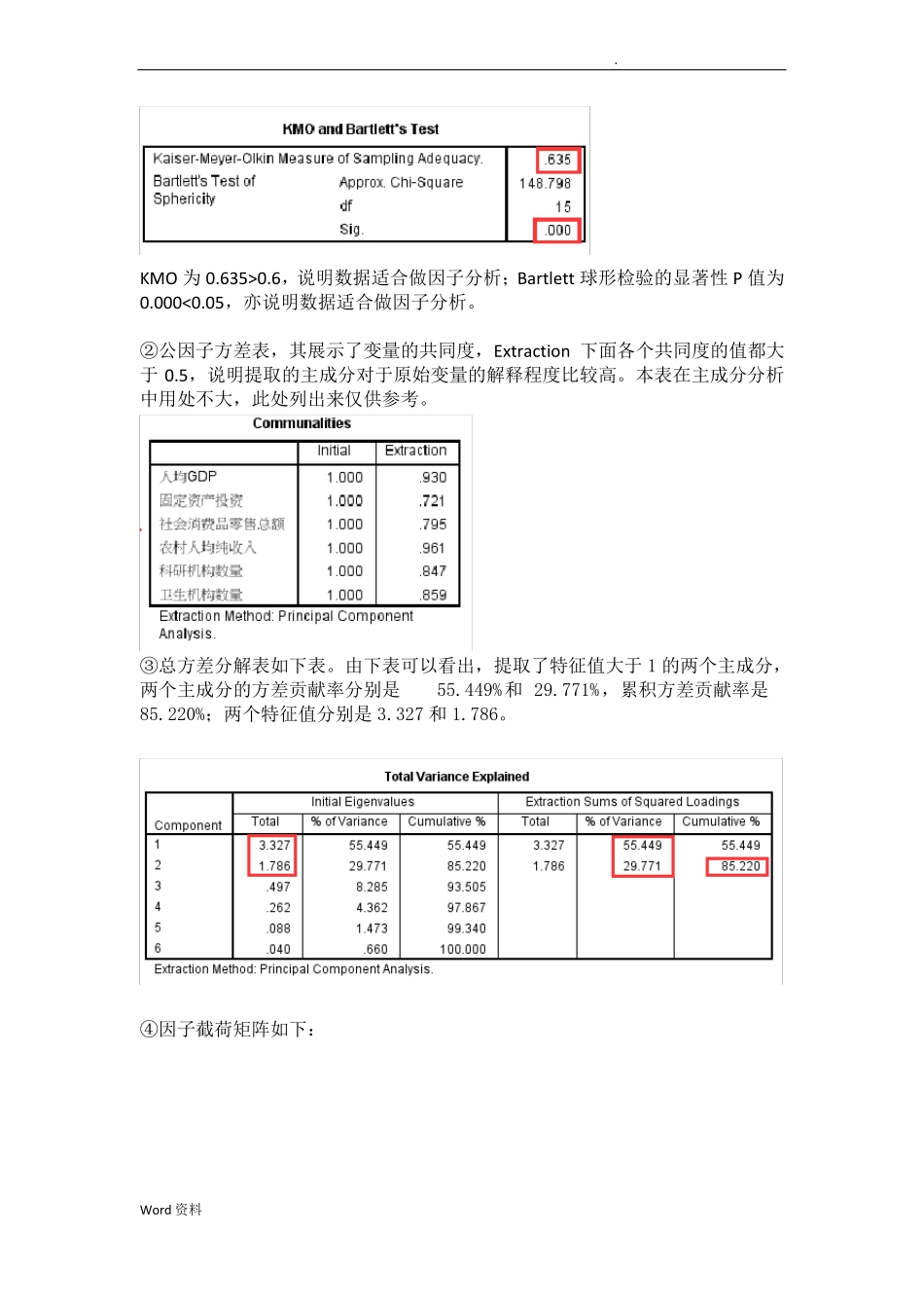 SPSS进行主成分分析步骤图文_第3页