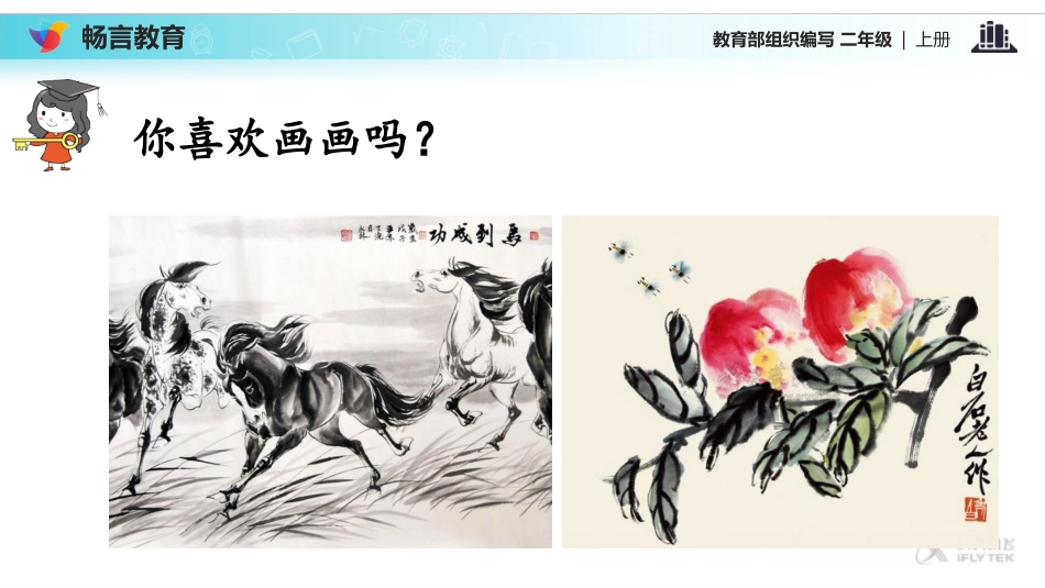 【教学课件】《玲玲的画》（语文部编二上）_第2页
