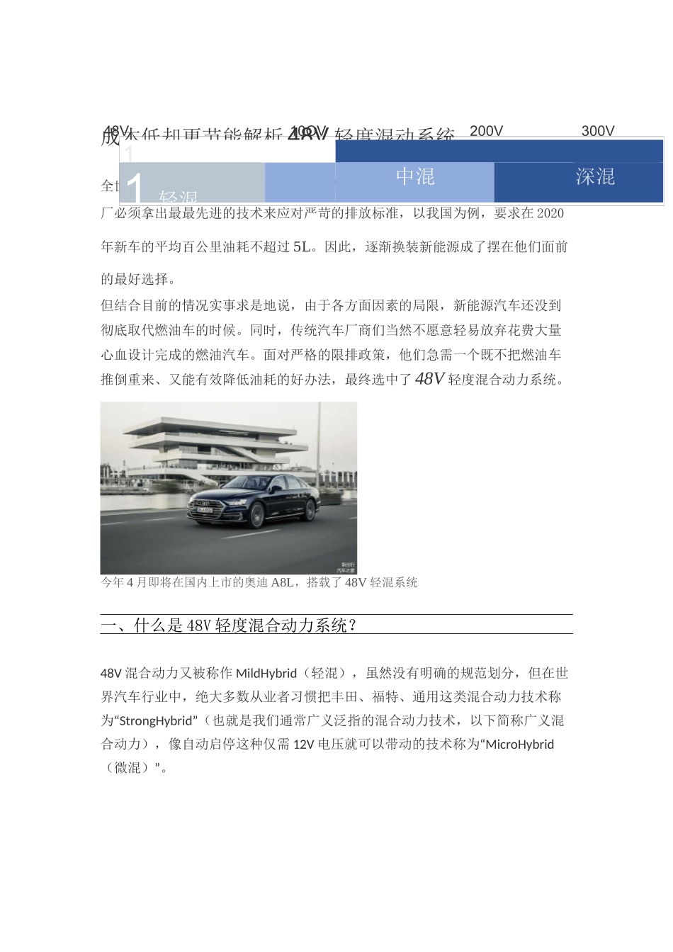 48V混动技术_第1页