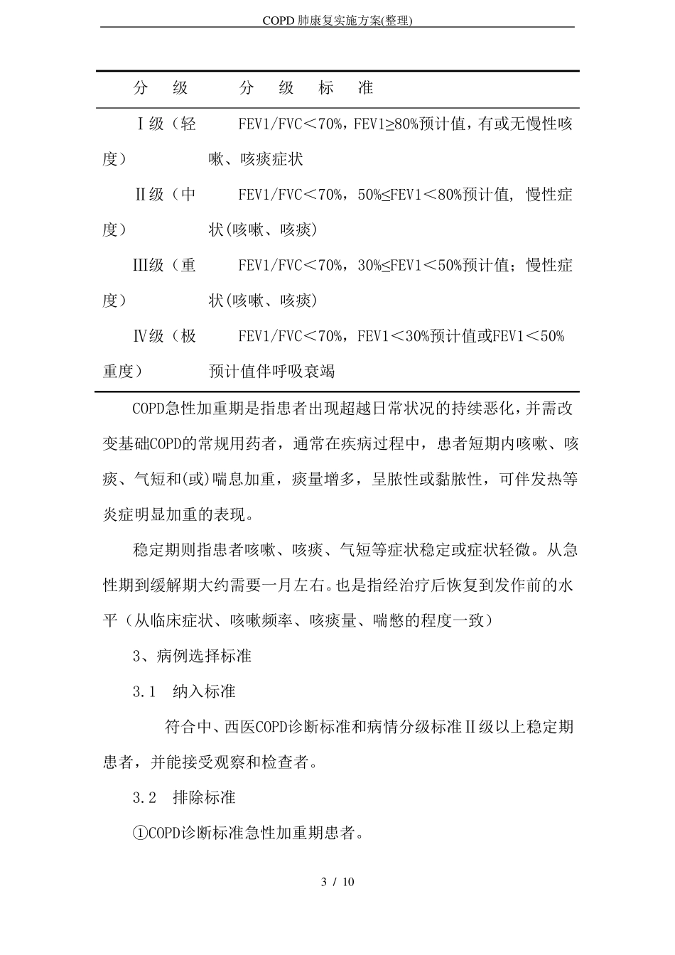 COPD肺康复实施方案整理_第3页