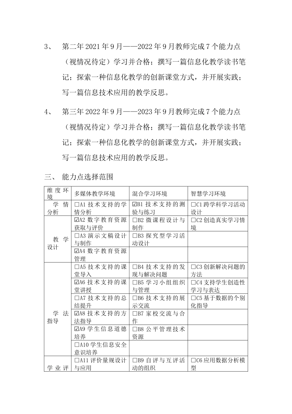 株洲市生物工程中等专业学校教师信息技术应用能力提升工程20整校推进方案（修改）_第2页