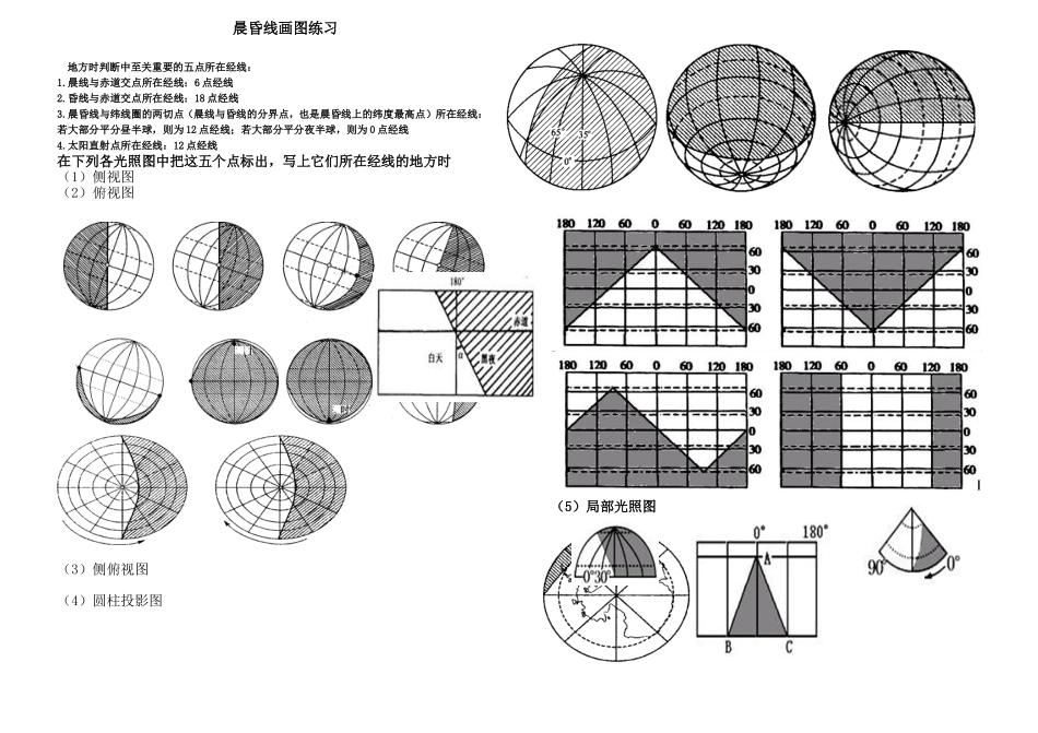 光照图画图练习_第1页