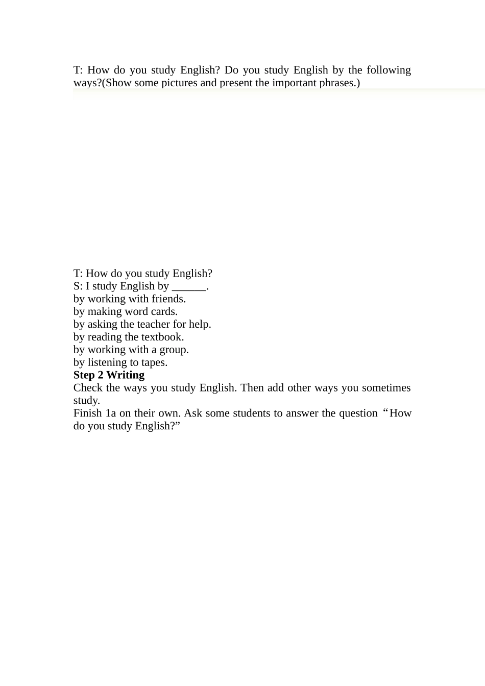 九年级unit1教案_第2页