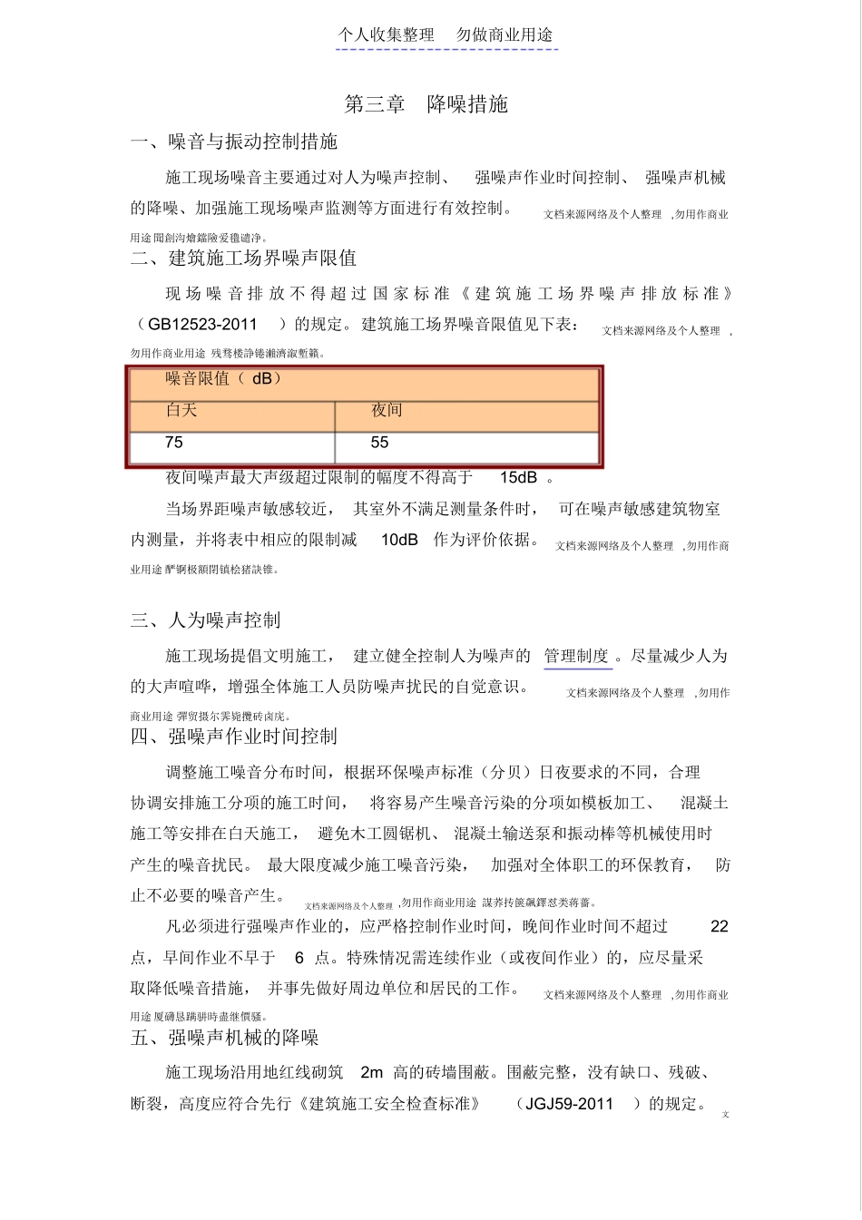 降噪措施具体方案_第3页