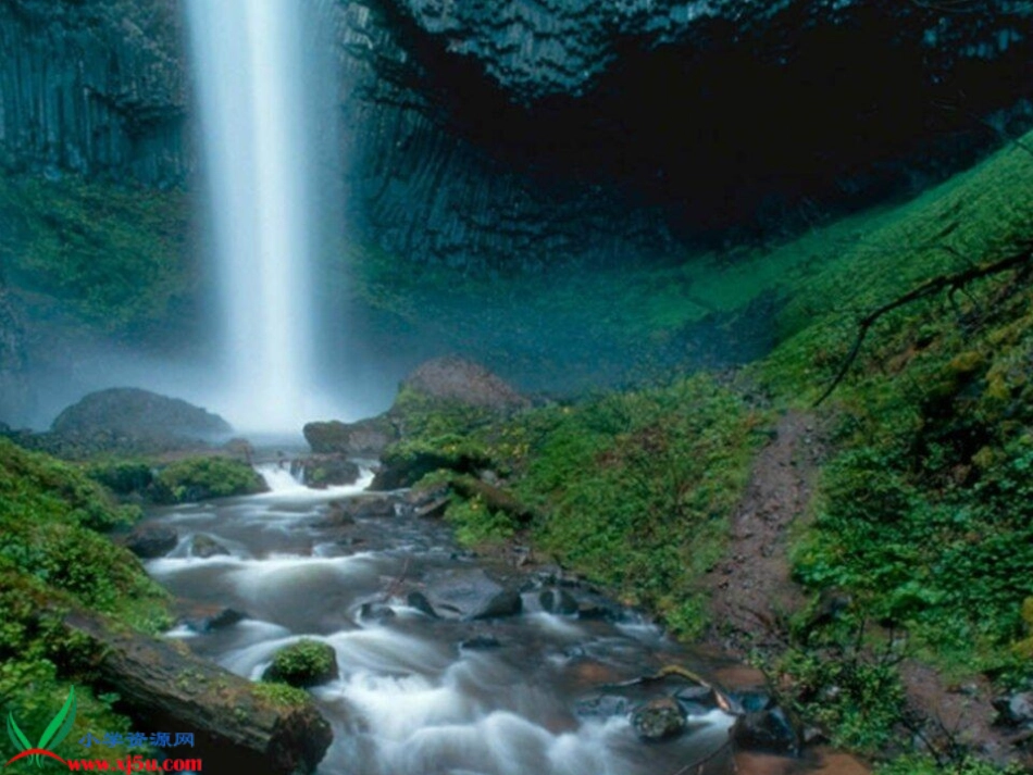 《19古诗两首-望庐山瀑布_2》PPT课件_第2页