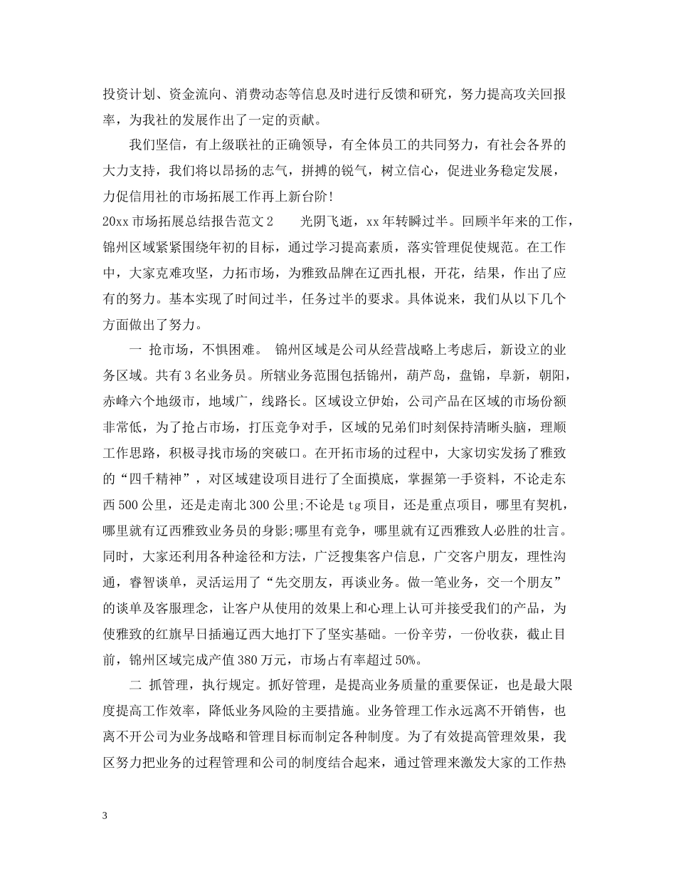 市场拓展总结报告_第3页