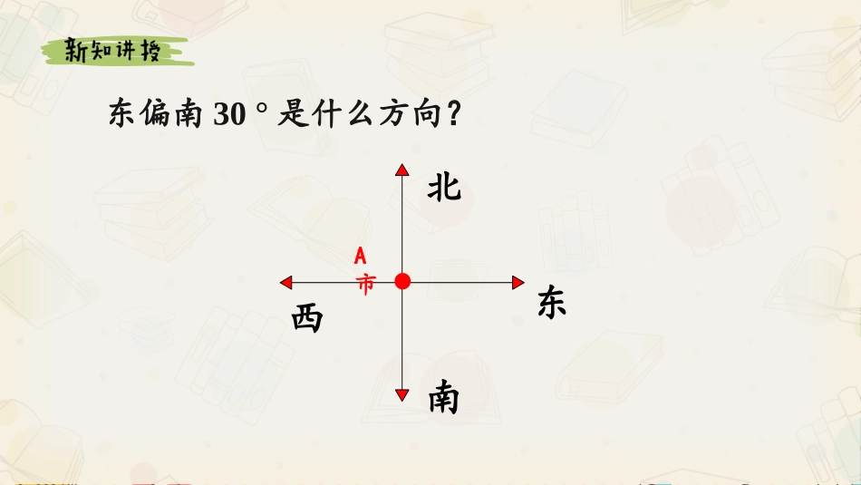 第1课时《用方向和距离描述物置》_第3页