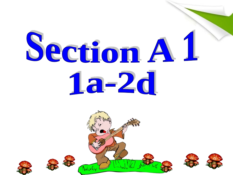 七BUnit1SectionA1_第3页
