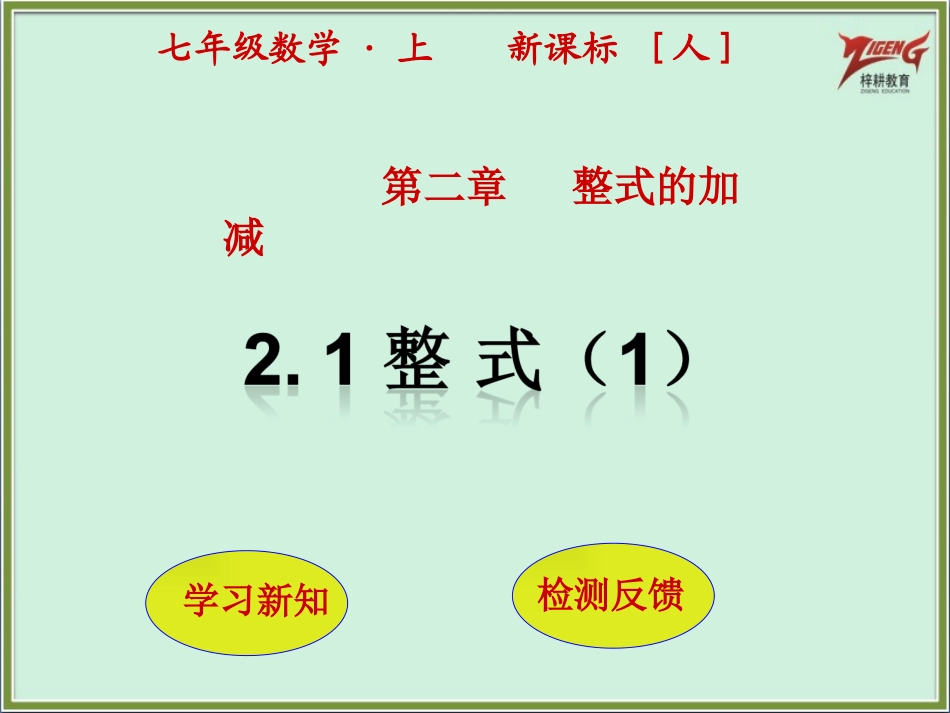 整式（第课时）_第2页