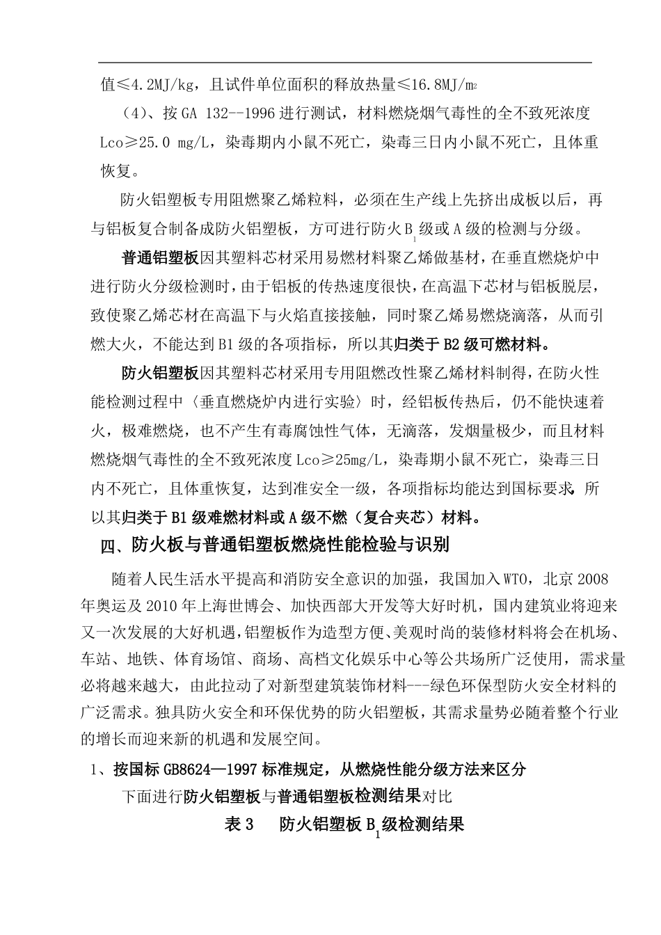 防火铝塑板性能及检测、识别方法_第3页