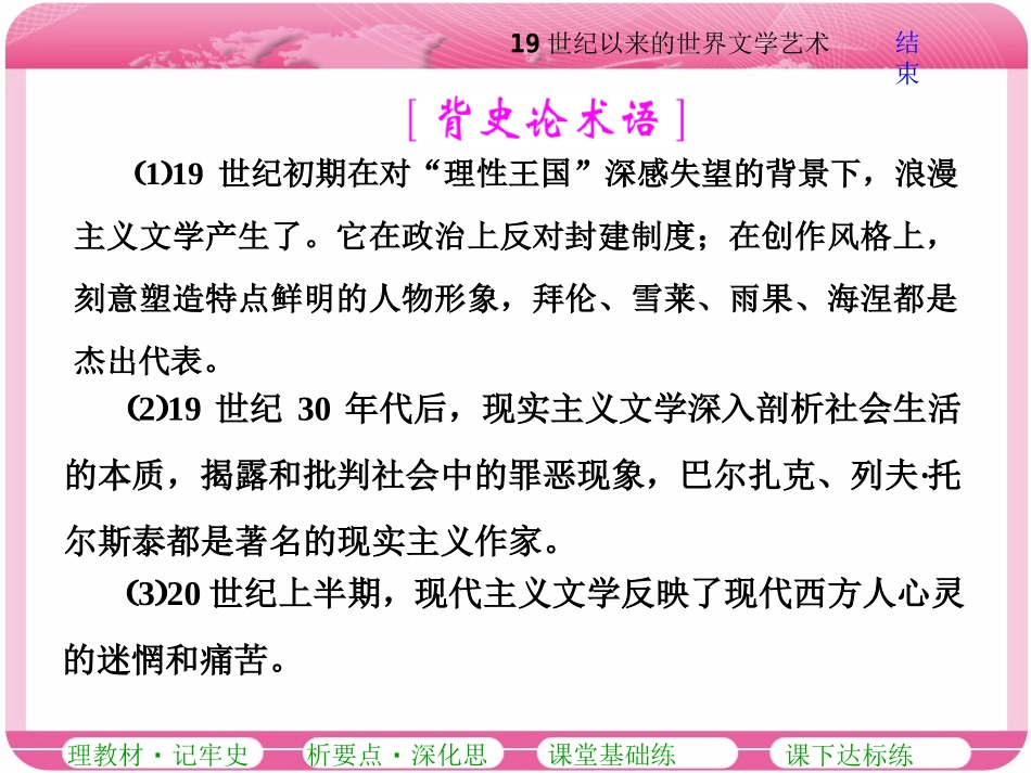 阅读课(五)19世纪以来的世界文学艺术(zxlscom)_第2页