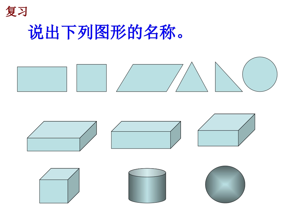 -观察几何形体-课件_第1页