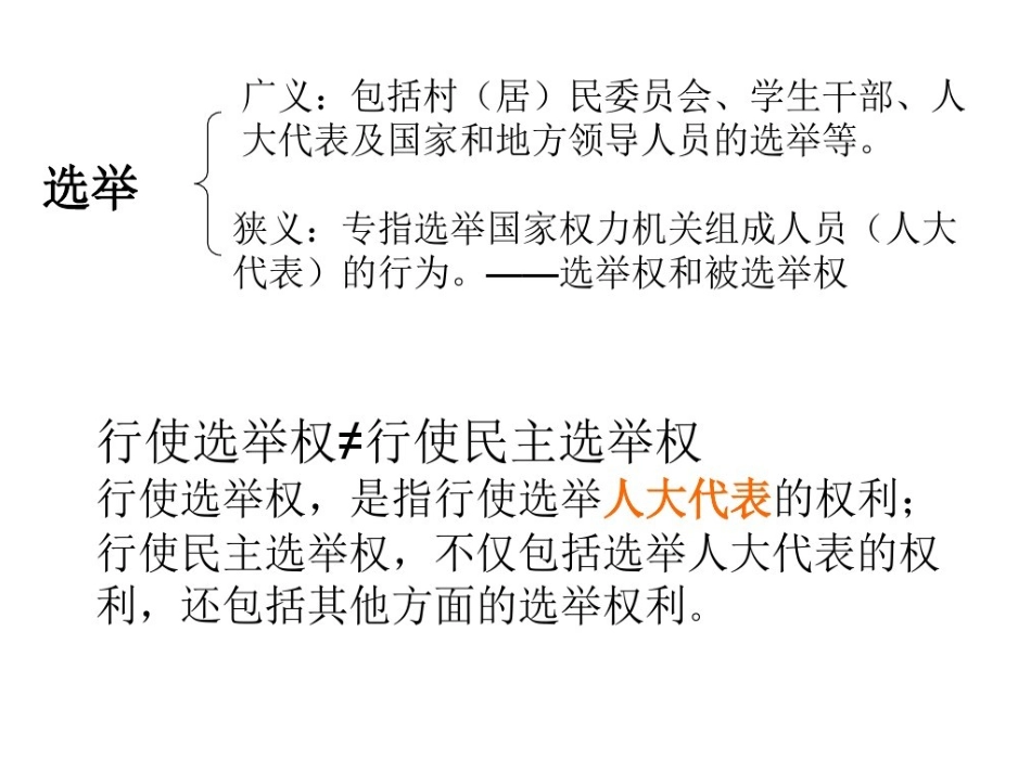 民主选举 ()_第3页