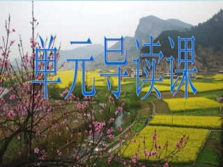 四下第六单元单元导读