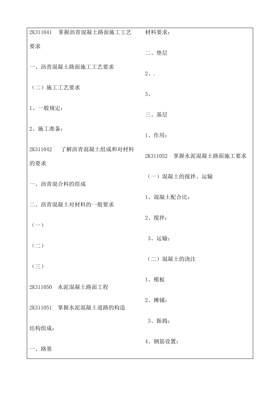 二级建造师政工程重点知识归纳_第3页