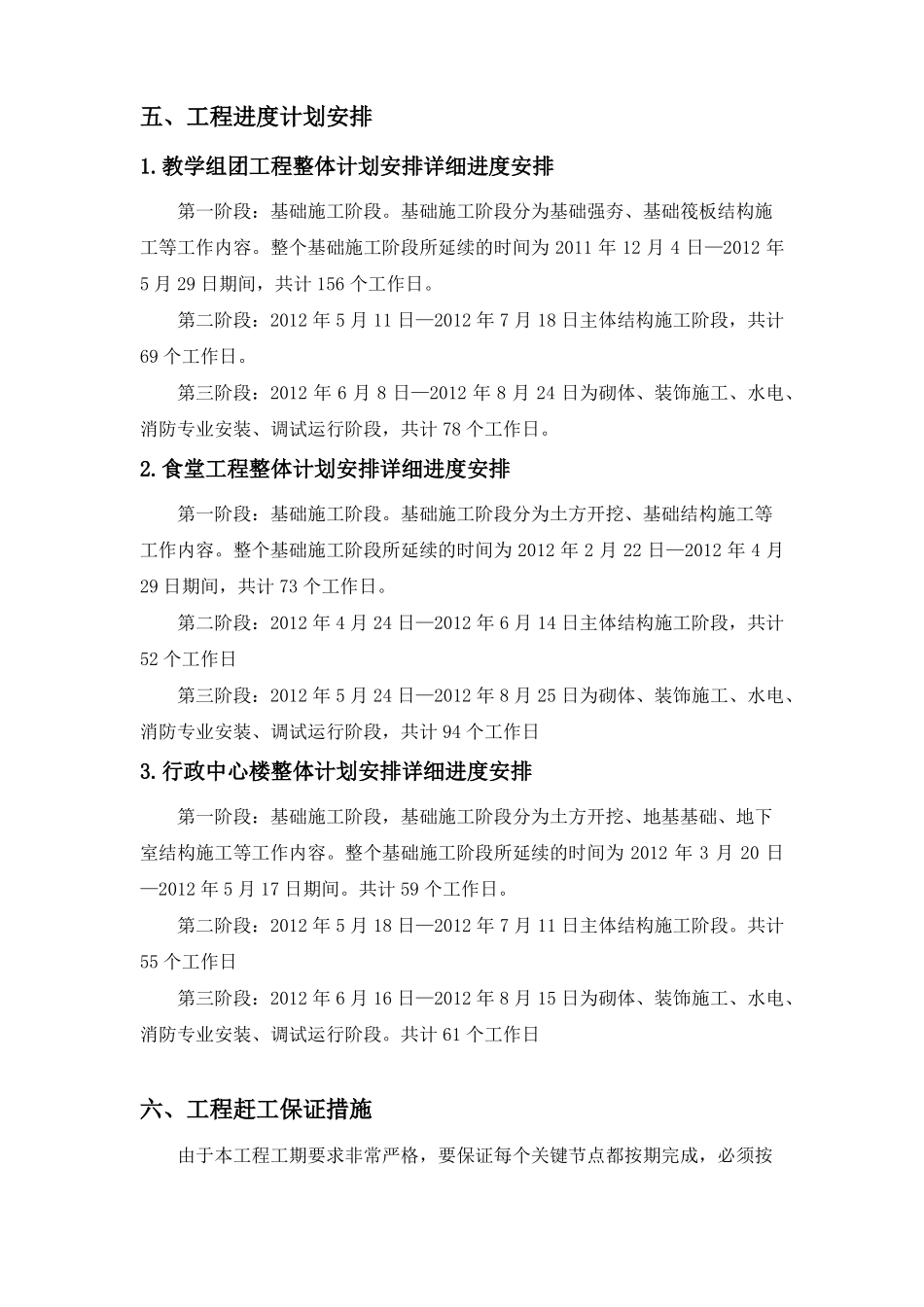 项目赶工措施技术方案_第2页