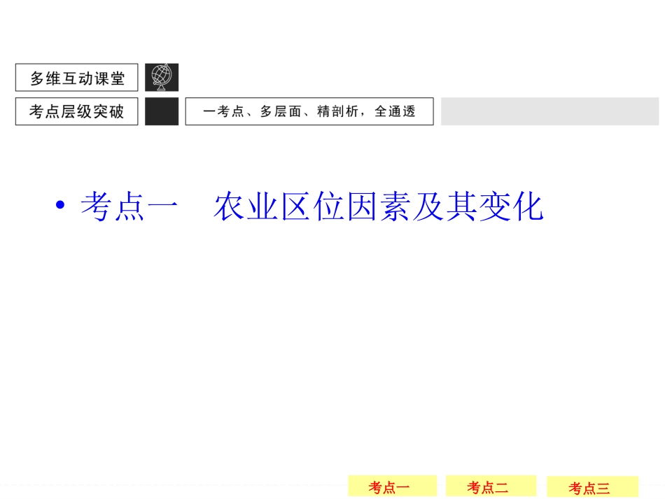 第8章农业地域的形成与发展-1_第3页