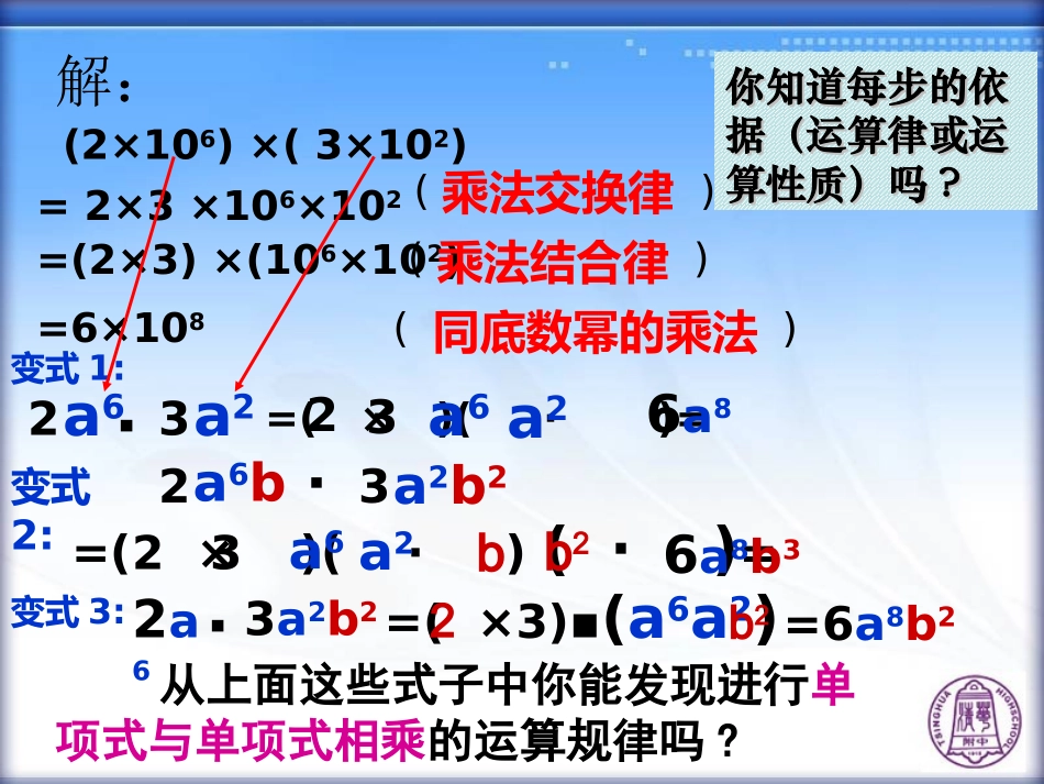 整式的乘法（）_第3页