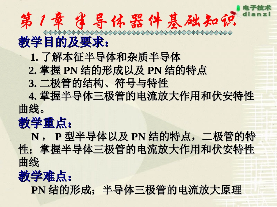 《电子技术基础》(模电+数电)教材配套课件_刘鹏、刘旭主编_北京理工大学出版社_第2页