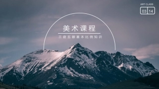 三庭五眼教学