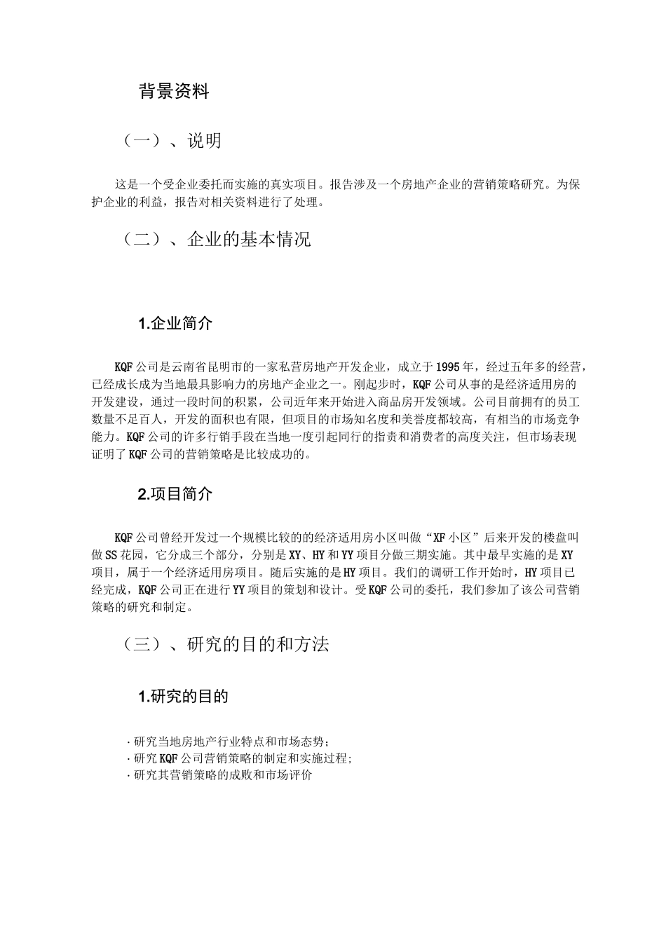 公司的营销策略市场营销报告_第3页