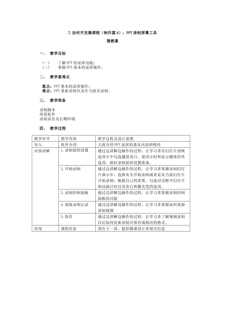 如何开发微课程_制作篇：PPT录制屏幕工具()_第1页