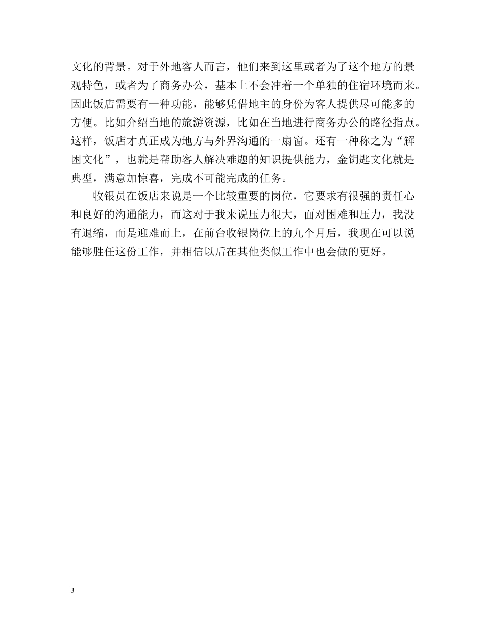 收银员个人总结 _第3页