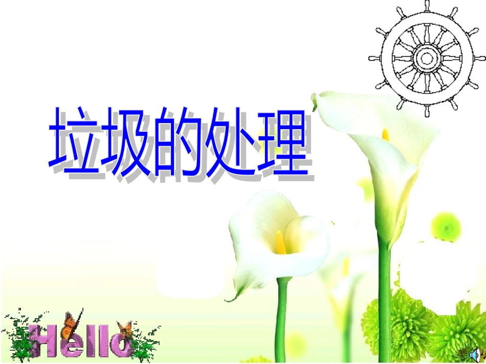 《垃圾的处理》_第1页