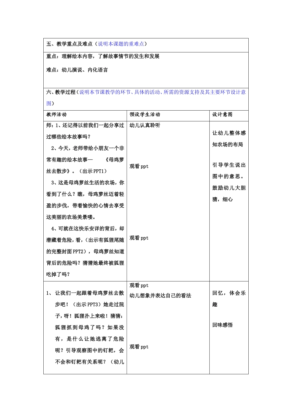《母鸡萝丝去散步》 (5)_第2页