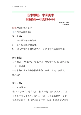 艺术领域：线描画(1)