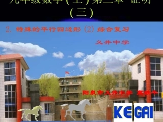 特殊的平行四边形（）综合复习-