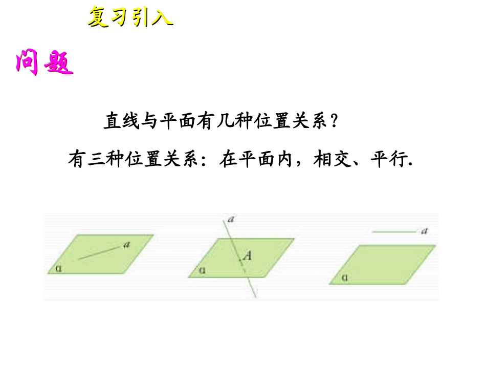 数学：直线与平面垂直的判定PPT课件_第2页