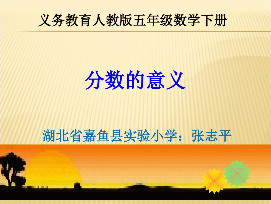 张志平数学分数的意义_第1页