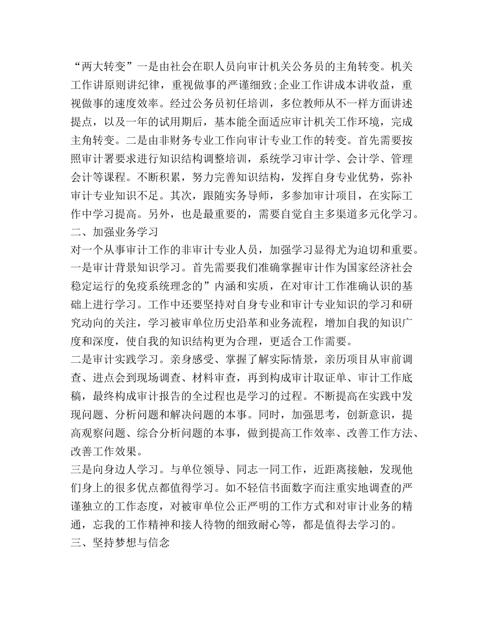 审计工作总结,优选20篇 _第3页