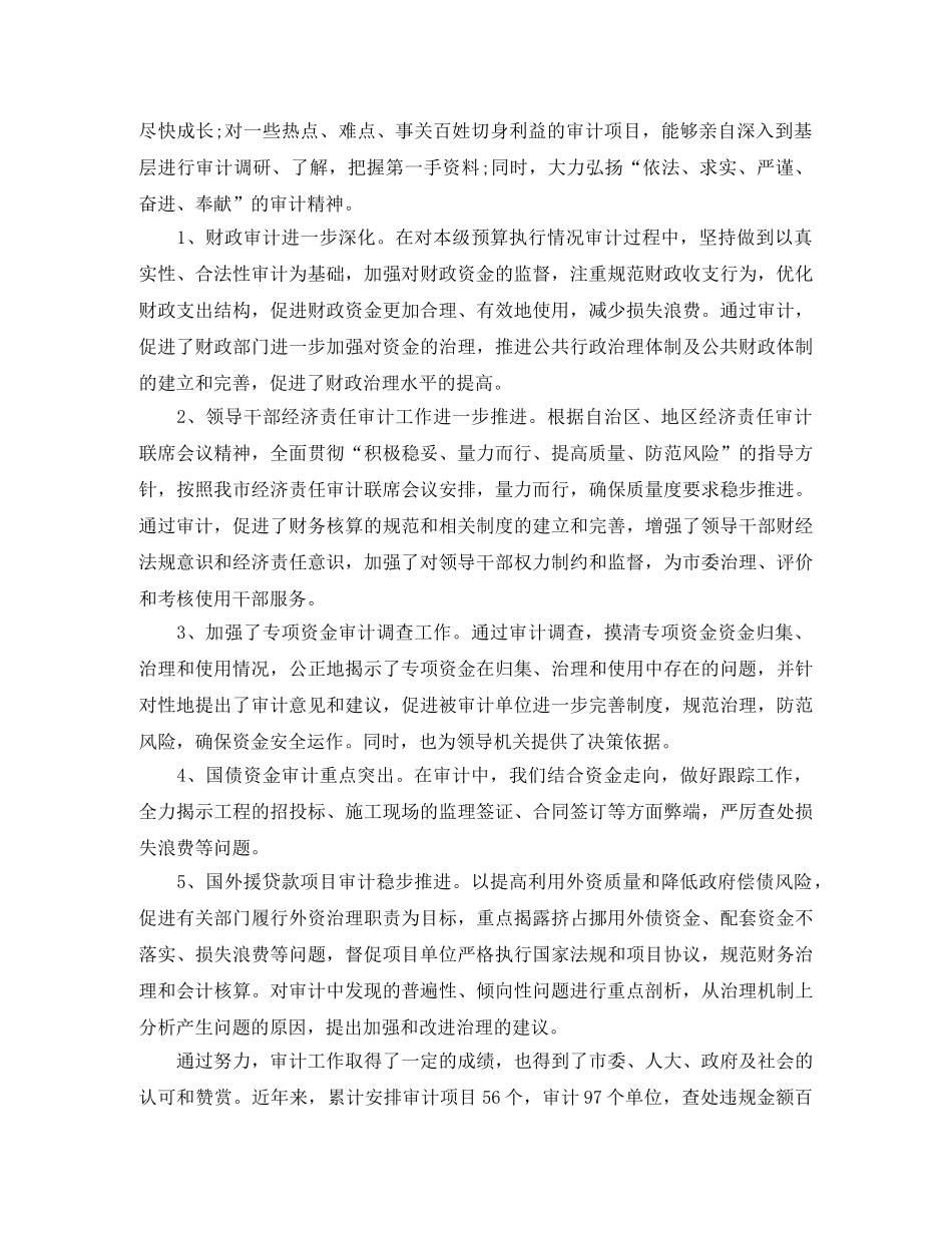 审计员试用期个人工作总结 _第2页