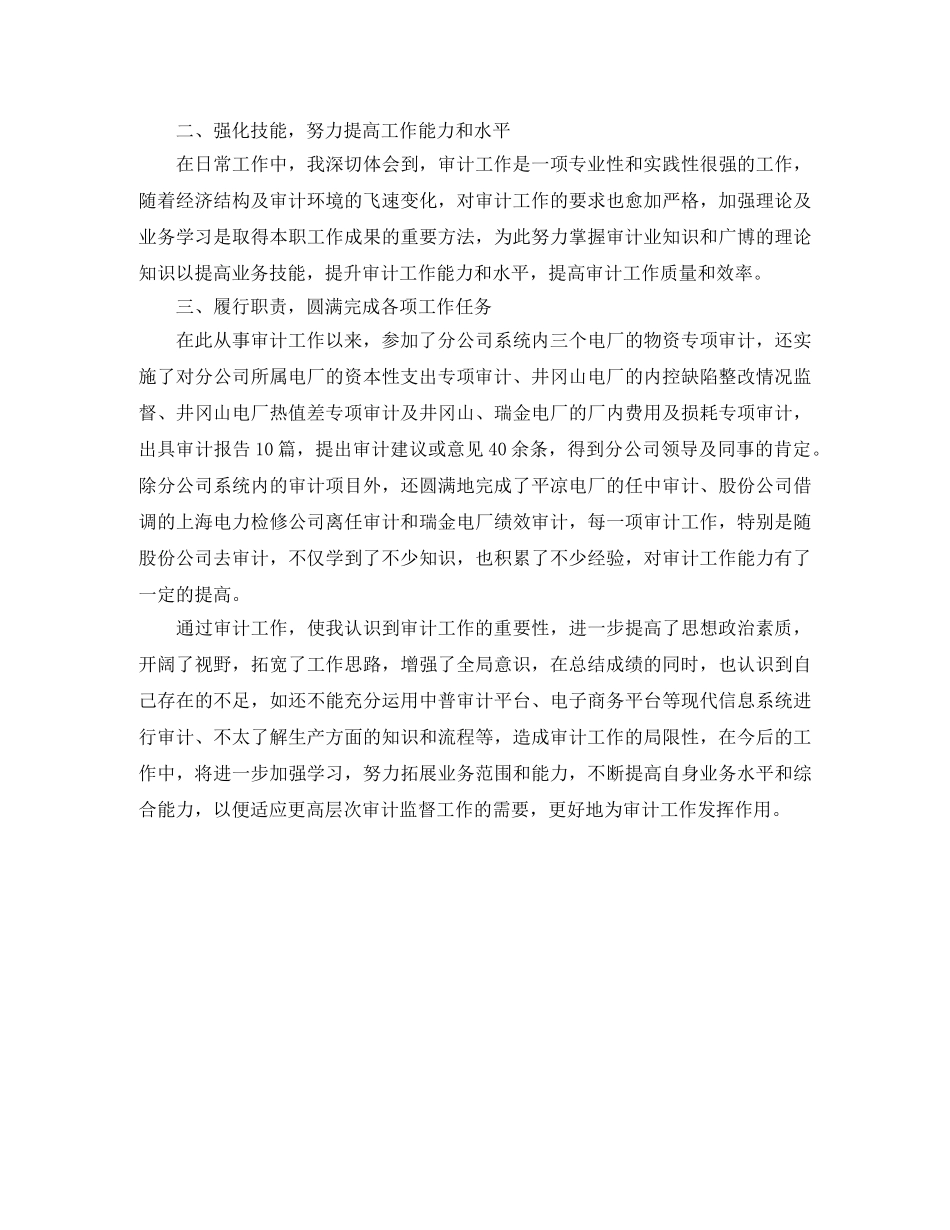 审计个人年度总结 _第3页