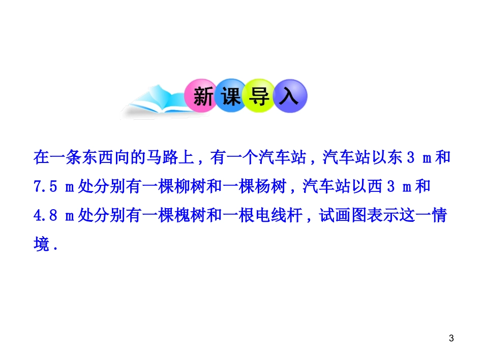 初中数学教学课件：122数轴（人教版七年级上）_第3页