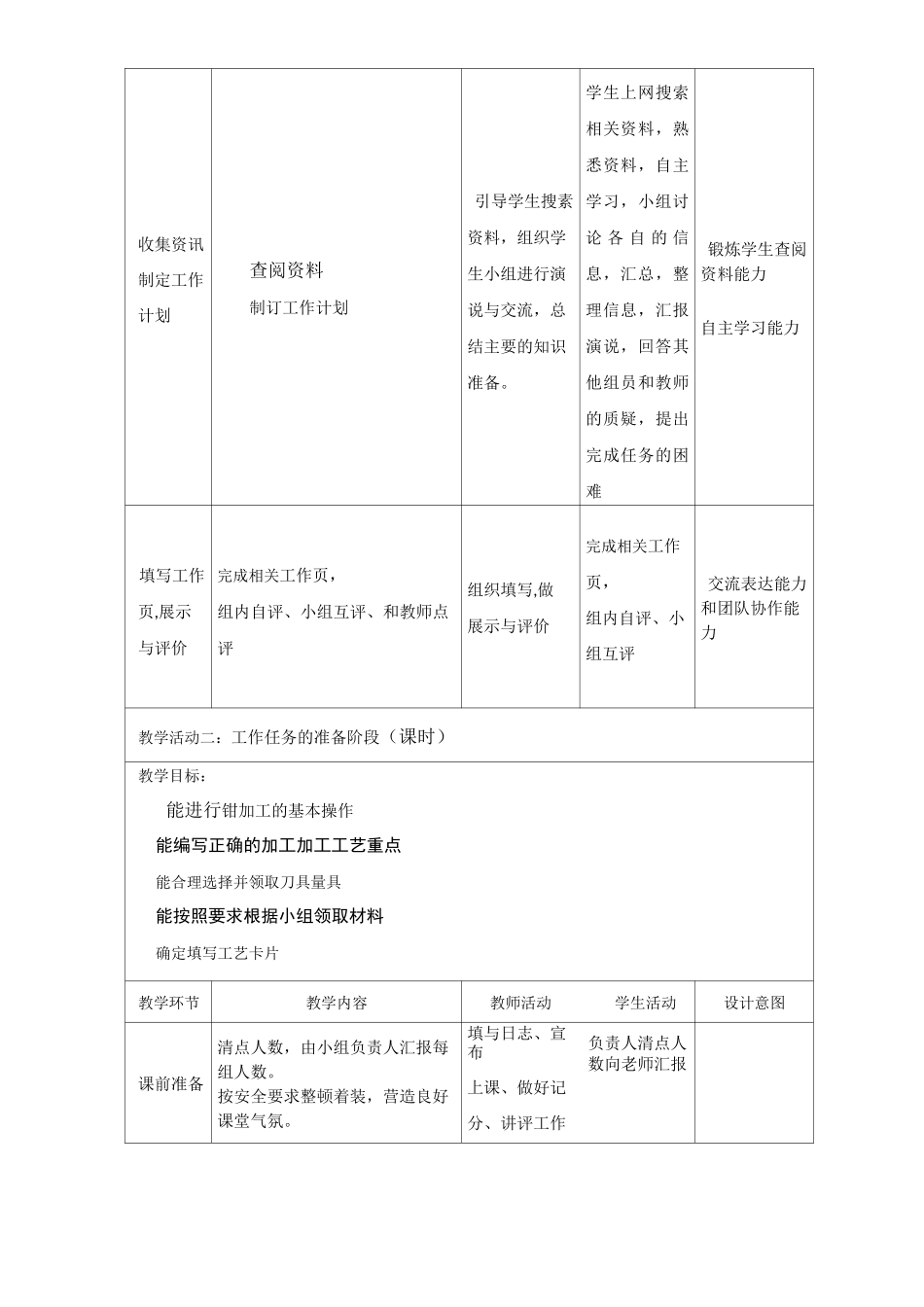 一体化教案~钳加工_第3页