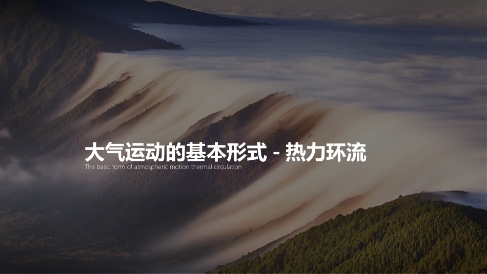冷热不均引起大气运动（张PPT）_第1页