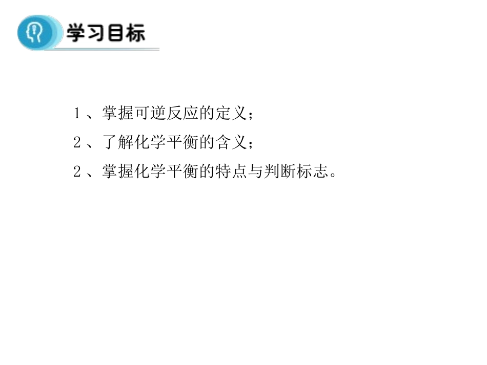 化学反应的速率和限度第二课时(1)_第2页