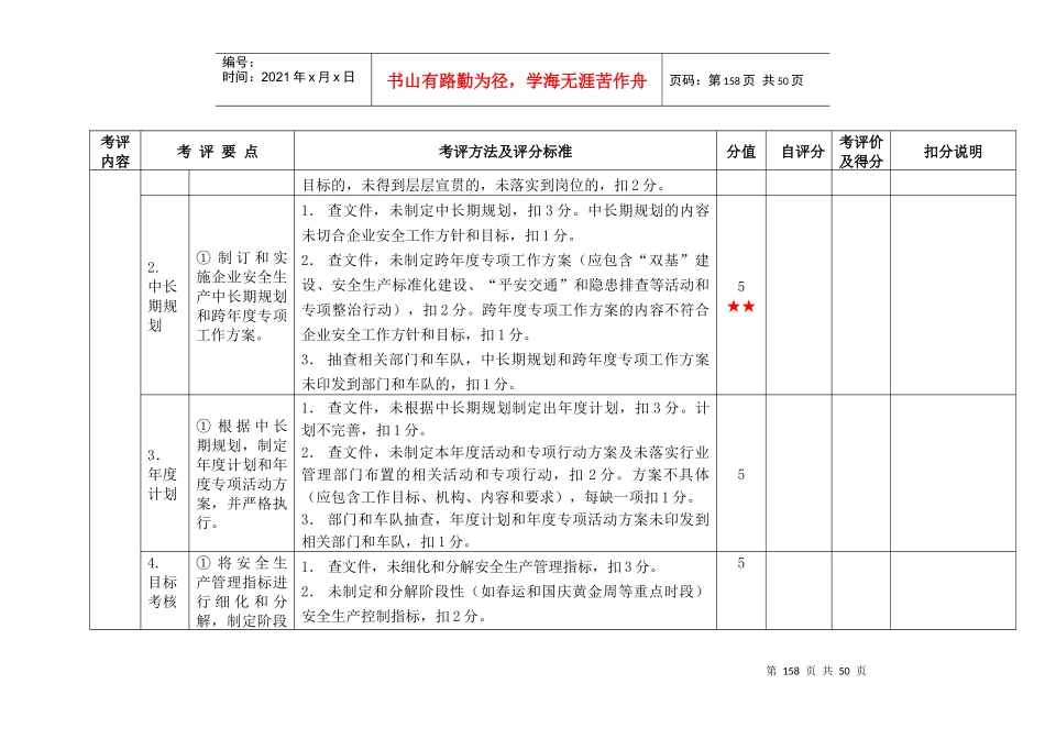 道路旅客运输企业安全标准化考评_第2页