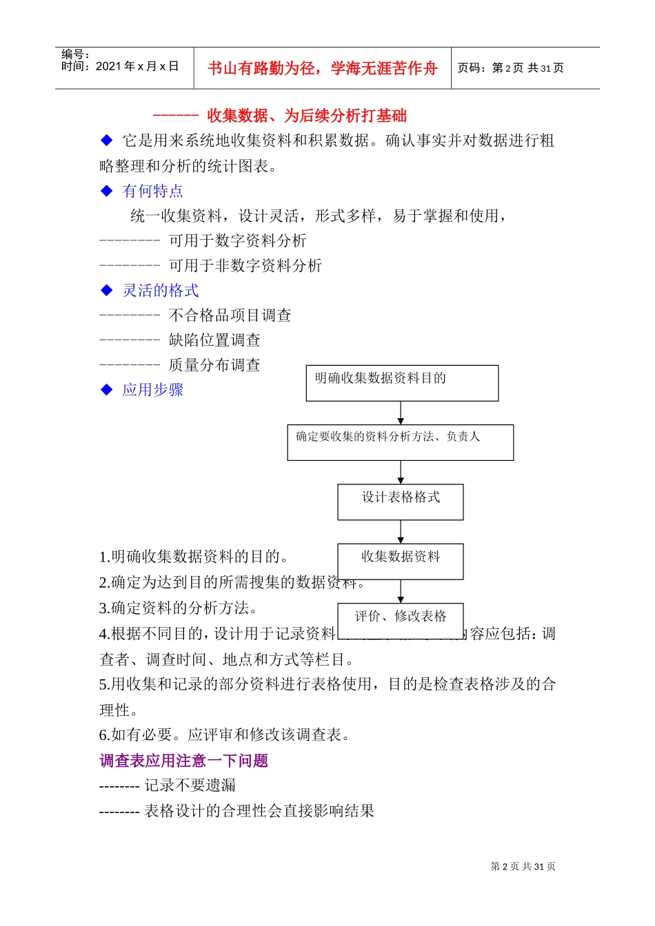常用质量工具应用指南(DOC36页)_第2页