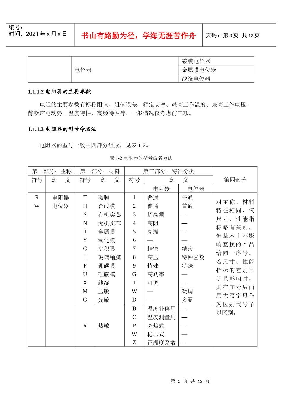 常用电子元器件及安装焊接基础知识_第3页