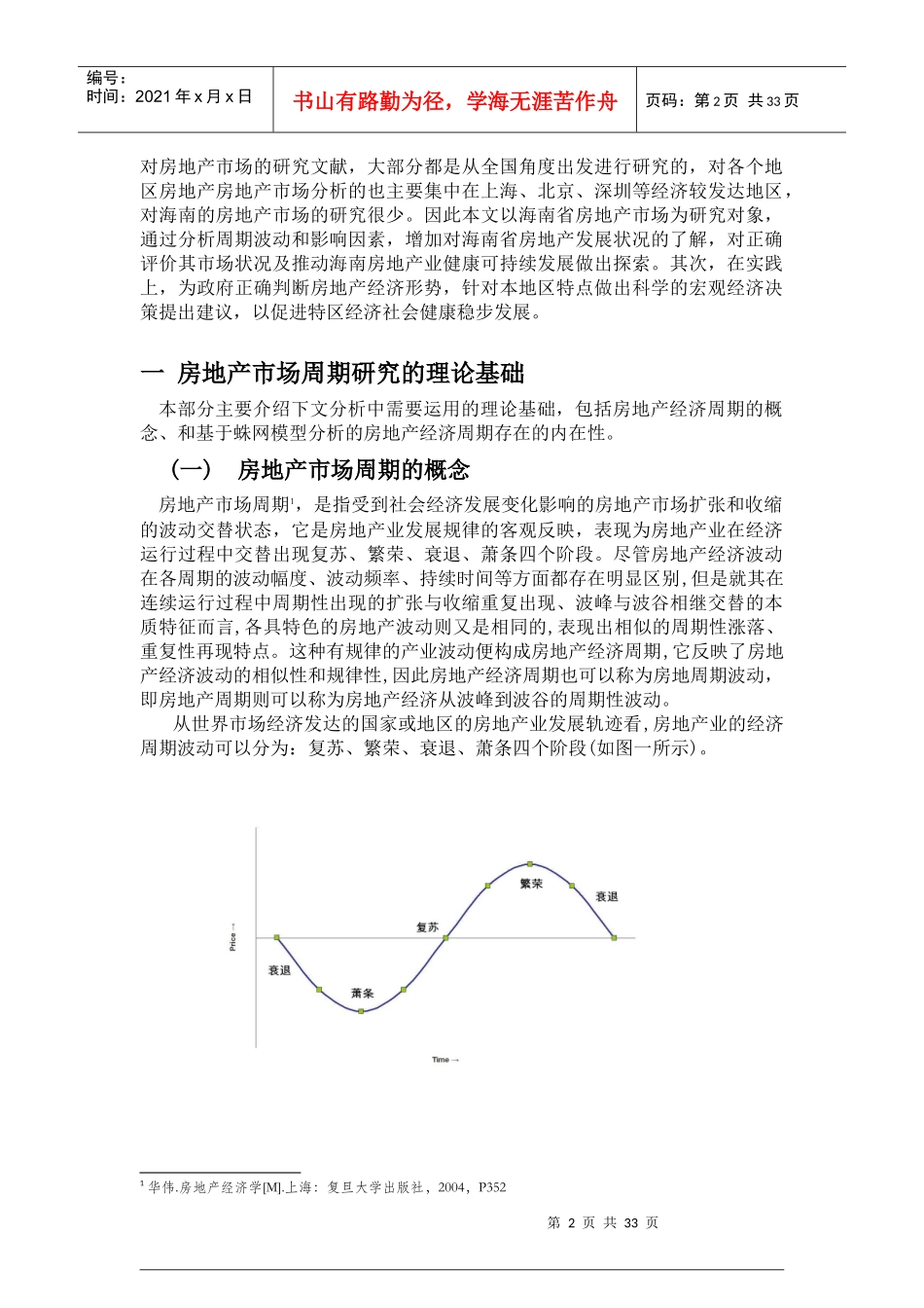 房地产市场周期及各影响因素实证研究_第2页