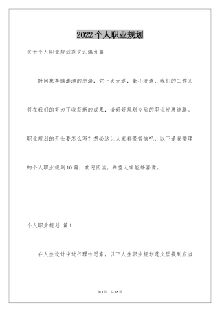 2024个人职业规划_249