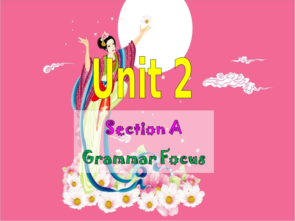 九年级Unit2GrammarFocus1_第1页
